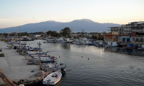 Zdjęcie GRECJA / Tesalia / Paralia/Riwiera Olimpijska / wieczorkiem