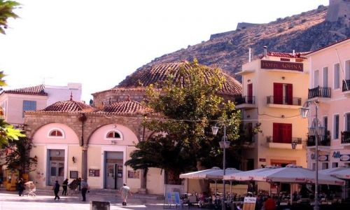 Zdjęcie GRECJA / Peloponez / Nafplion / w cieniu twierdzy