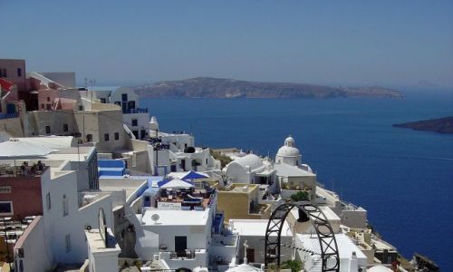 Zdjęcie GRECJA / wyspa Santorini / Santorini / wspomnienie z Santorini