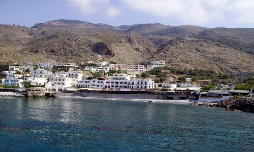 Zdjecie GRECJA / wyspa Kreta / na statku / w drodze do Wwozu Samaria - Kreta