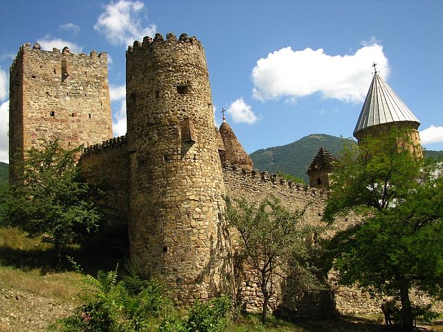 Zdjęcia: Kaukaz, okolice Tbilisi, twierdza Ananuri, GRUZJA Zdjęcia: Kaukaz, okolice Tbilisi, twierdza Ananuri, GRUZJA
