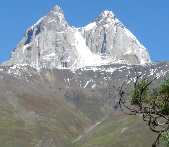 Zdj cia: Kazbegi, Kaukaz, Ushba wiedma Kaukazu, GRUZJA