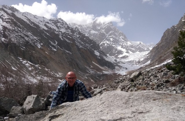 Zdj cia: Lodowiec Chadaali, Swanetia, U stóp lodowca Chadaali, GRUZJA Zdj cia: Lodowiec Chadaali, Swanetia, U stóp lodowca Chadaali, GRUZJA