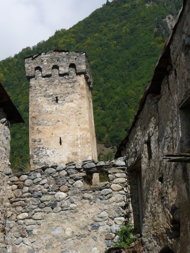 Zdjęcia: Mestia, Swanetia, Basznia, GRUZJA Zdjęcia: Mestia, Swanetia, Basznia, GRUZJA