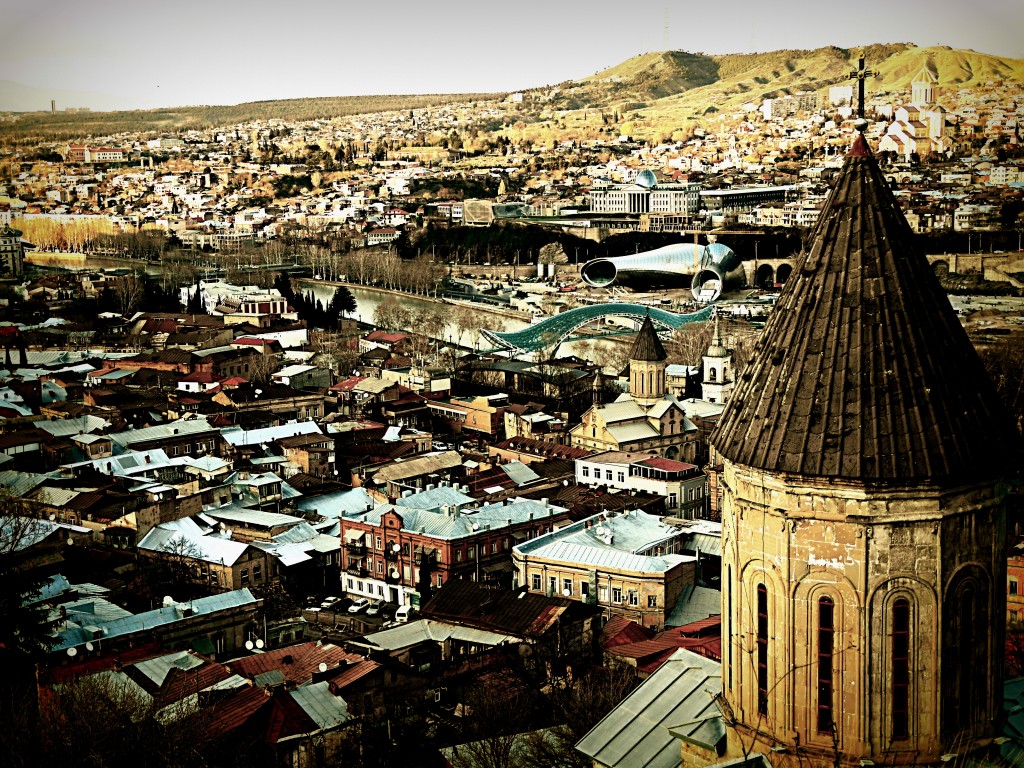 Zdjęcia: Tbilisi, Tbilisi, Widok na Stare Miasto, GRUZJA Zdjęcia: Tbilisi, Tbilisi, Widok na Stare Miasto, GRUZJA