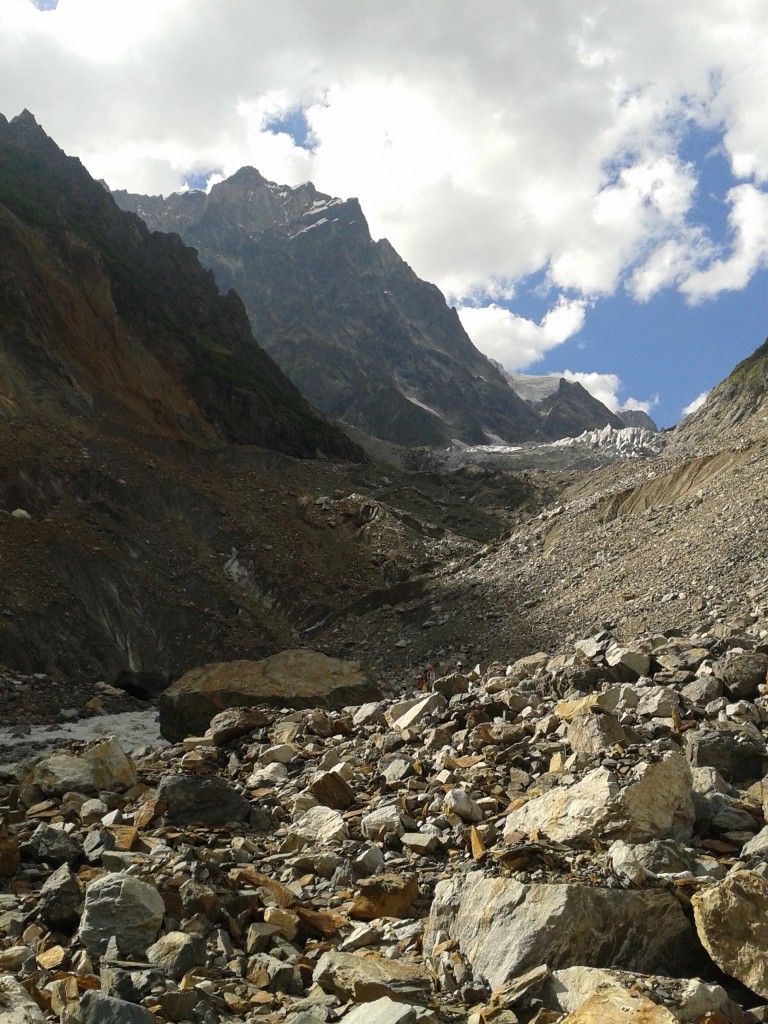 Zdjęcia: 3 km od granicy z Rosją, Swanetia, Lodowiec Chalaadi, GRUZJA Zdjęcia: 3 km od granicy z Rosją, Swanetia, Lodowiec Chalaadi, GRUZJA
