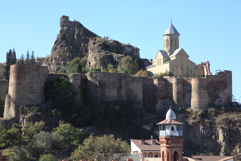 Zdjęcia: Stare Miasto, Tbilisi, Twierdza Narikala , GRUZJA Zdjęcia: Stare Miasto, Tbilisi, Twierdza Narikala , GRUZJA