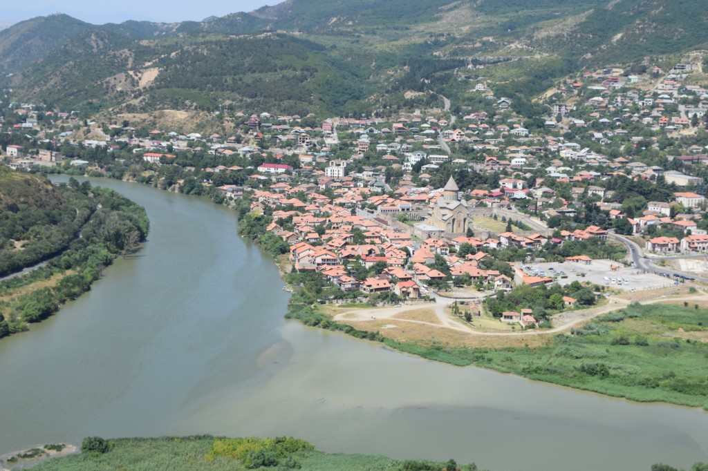 Zdjęcia: Mccheta, Tbilisi, Widok na Mcchete, GRUZJA Zdjęcia: Mccheta, Tbilisi, Widok na Mcchete, GRUZJA