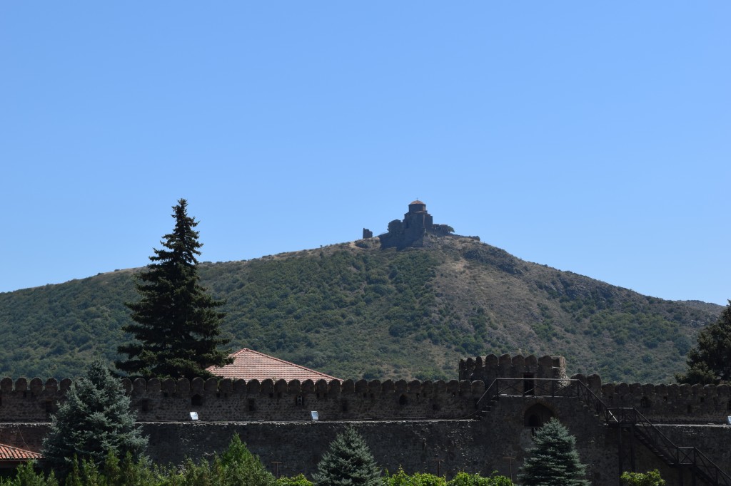 Zdjęcia: Mccheta, Tbilisi, Widok na monastyr Dżiwari, GRUZJA Zdjęcia: Mccheta, Tbilisi, Widok na monastyr Dżiwari, GRUZJA