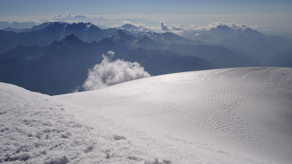 Zdjęcia: Kazbek, Kaukaz, 5033 m n.p.m., GRUZJA Zdjęcia: Kazbek, Kaukaz, 5033 m n.p.m., GRUZJA