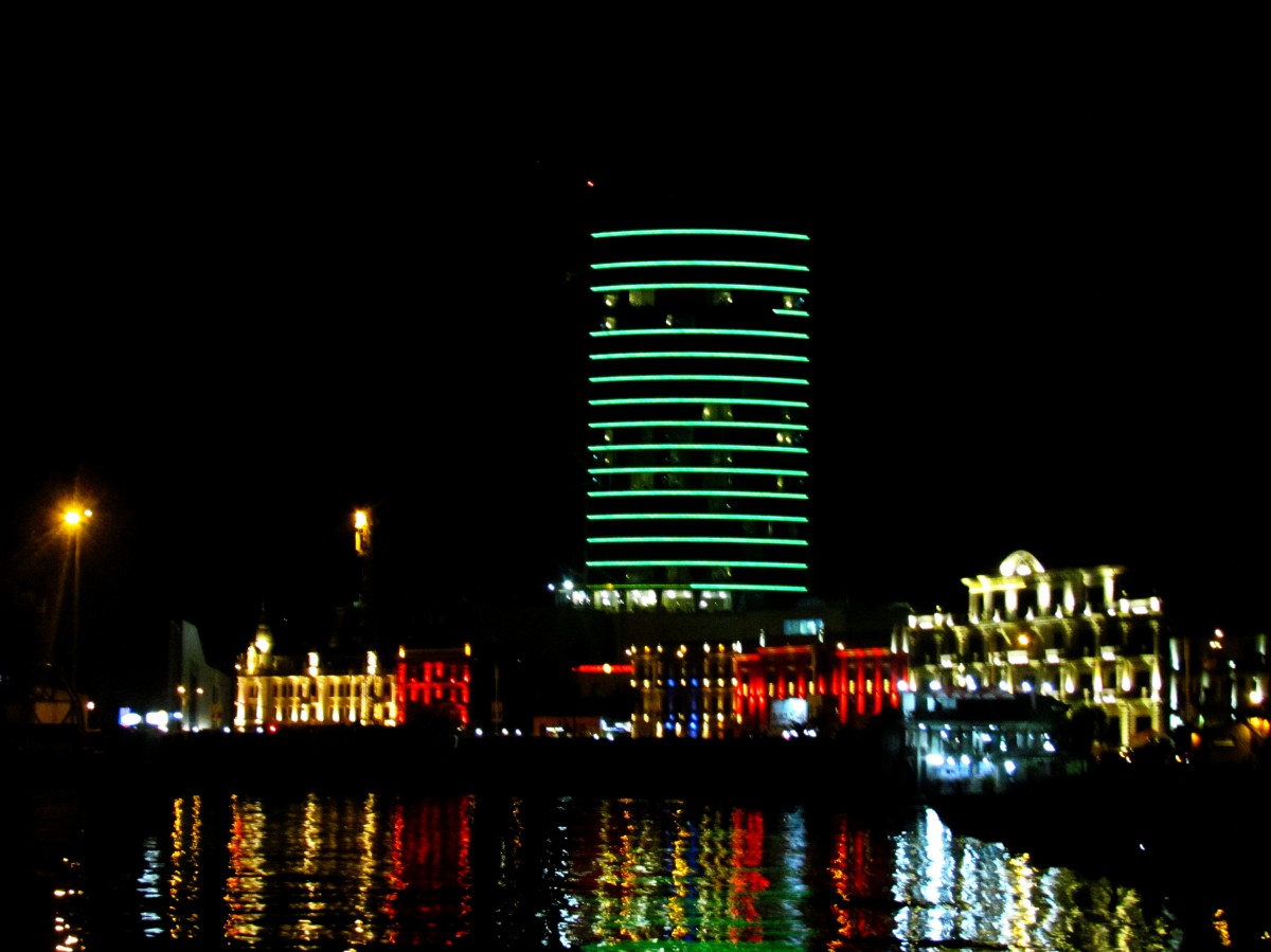 Zdjęcia: Batumi, Adżaria, Noc w Batumi, GRUZJA Zdjęcia: Batumi, Adżaria, Noc w Batumi, GRUZJA