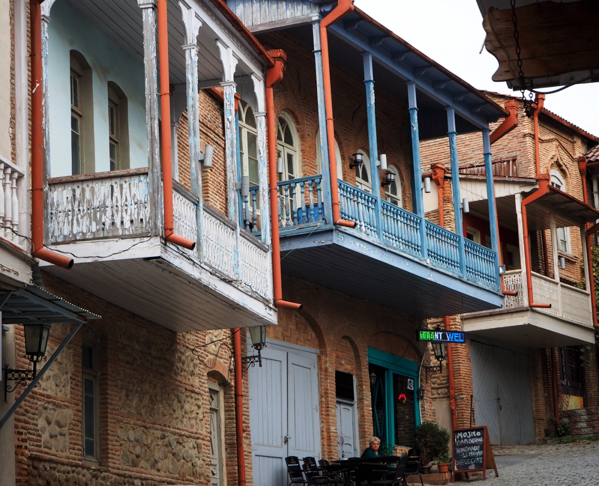 Zdjęcia: Sighnaghi, Kachetia, Balkony, GRUZJA Zdjęcia: Sighnaghi, Kachetia, Balkony, GRUZJA