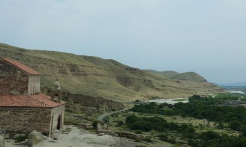 Zdjęcie GRUZJA / - / Okolice Gori / Uplicyche - panorama