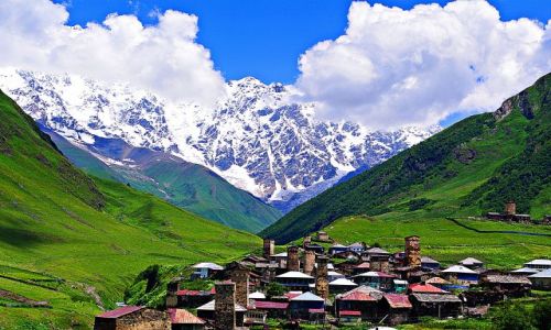 Zdjecie GRUZJA / Swanetia / Uszguli / Wie Uszguli