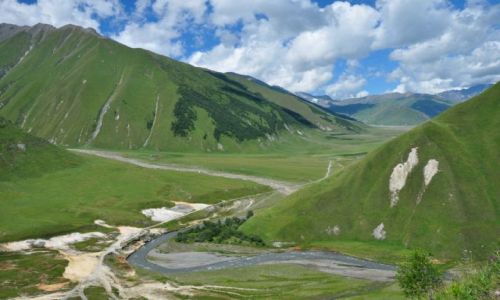 Zdjcie GRUZJA / Mccheta - Mtianetia / Okolice Kazbegi / Droga do Ketrisi