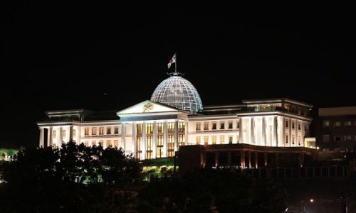 GRUZJA / Tbilisi / Tbilisi / Tbilisi noc