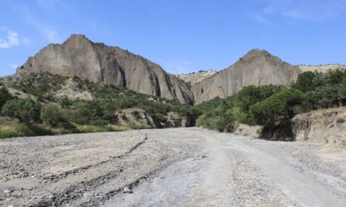 Zdjęcie GRUZJA / waszlowani / waszlowani / korytem rzeki