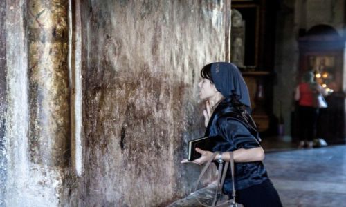 Zdjęcie GRUZJA / Mscheta / Mscheta / Modlitwa