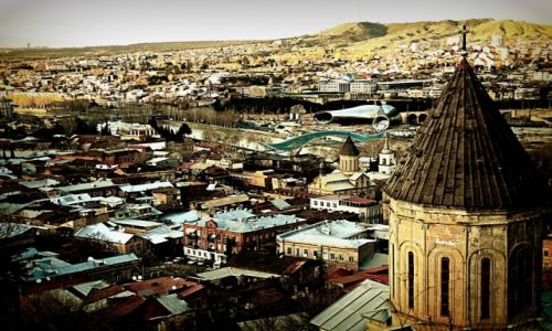 Zdjecie GRUZJA / Tbilisi / Tbilisi / Widok na Stare Miasto