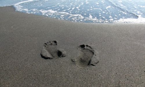 Zdjęcie GRUZJA / - / Gruzja - Ureki / Gruzja - czarny piasek na plaży w Ureki