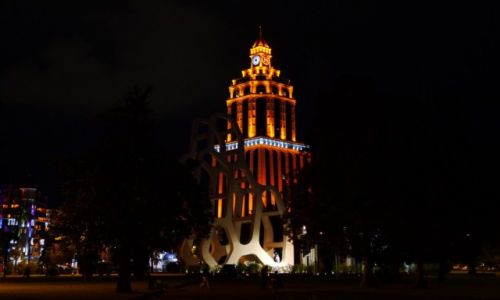 Zdjcie GRUZJA / - / Gruzja - Batumi / Gruzja - Batumi noc