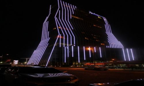 Zdjecie GRUZJA / - / Gruzja - Batumi / Gruzja - Batumi noc