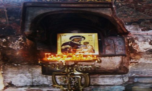 Zdjcie GRUZJA / Mccheta-Mtaneti / W katedrze Svetitshoveli / Otarze katedry