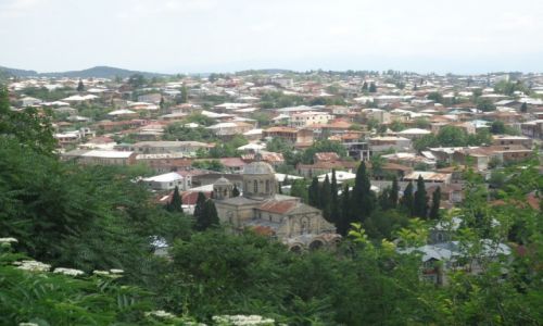 GRUZJA / Imeretia / Kutaisi / Panorama Kutaisi