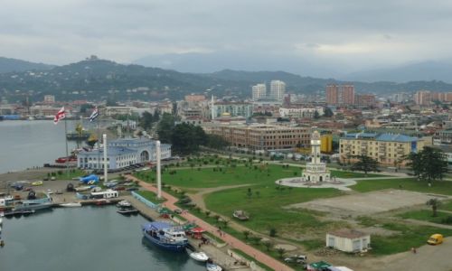 Zdjecie GRUZJA / Adaria / Batumi / Port w Batumi