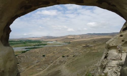 Zdjcie GRUZJA / Szida Kartli / Upliscyche / Widok z Upliscyche