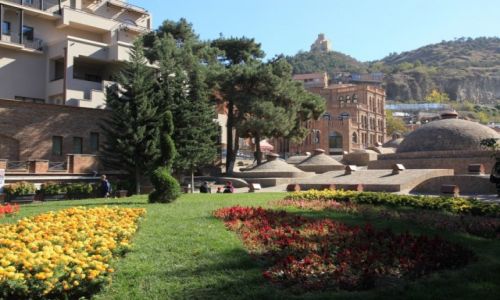 Zdjcie GRUZJA / Tbilisi / Abanotubani / Dzielnica ani siarkowych