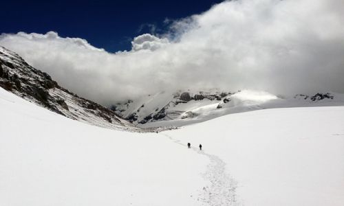 Zdjecie GRUZJA / Kaukaz / Kazbek / Powrt