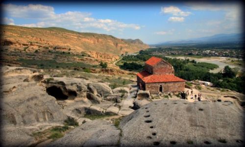 Zdj�cie GRUZJA / Wewn�trzna Kartlia / Upliscyche / Skalne miasto