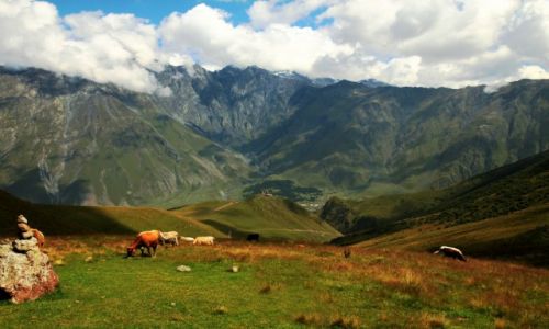 Zdjęcie GRUZJA / Kaukaz / Szlak na Kazbek / Piękno Kaukazu