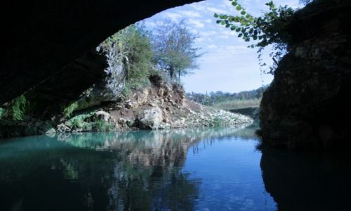 Zdjcie GRUZJA / Kutaisi / Tsaltubo - Jaskinia Prometeusza / Na styku nocy i dnia