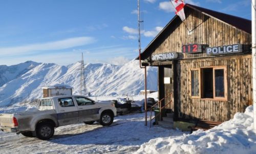 Zdjcie GRUZJA / KAUKAZ / Gudauri / Posterunek 