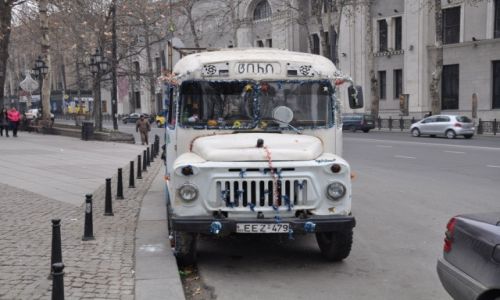 Zdjecie GRUZJA / Tibilisi / Tibilisi / Wesoy  transport