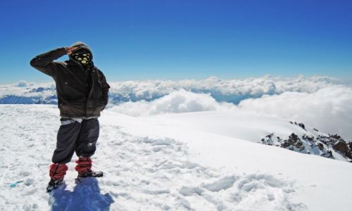 Zdjecie GRUZJA / Kaukaz / Kazbek  / Closer to heaven