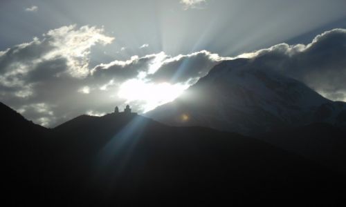 Zdjcie GRUZJA / gra Kazbek / Kazbegi / Zachd soca