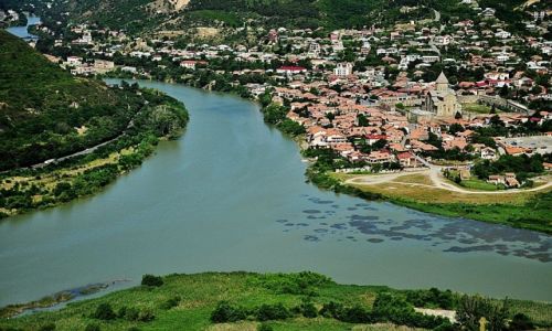 Zdjecie GRUZJA / wschodnia Gruzja / Jvari Monastery / Mtkavari&Aragvi