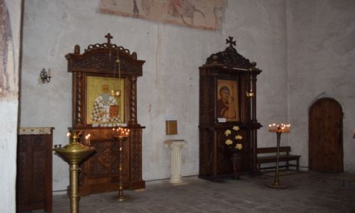 Zdjęcie GRUZJA / Ananuri / Ananuri / Świątynia w twierdzy Ananuri