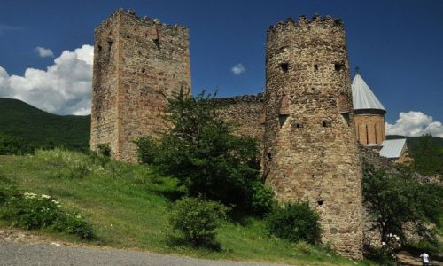 Zdjęcie GRUZJA / Gruzja / rzeka Argavi / Ananuri