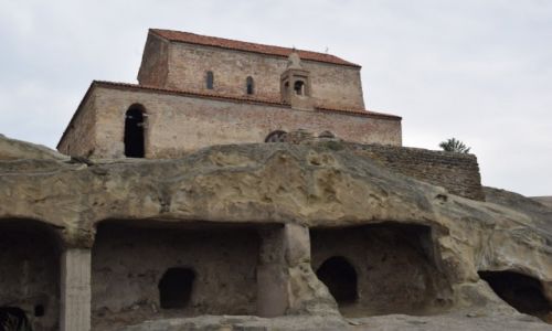 Zdjęcie GRUZJA / Gori / Upliscyche / Skalne miasto Upliscyche