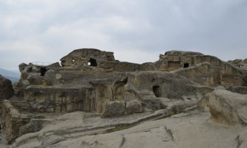 Zdjęcie GRUZJA / Gori / Upliscyche / Skalne miasto Upliscyche