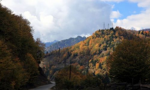 Zdjcie GRUZJA / Svanetia / Jvari / Droga do Mestii