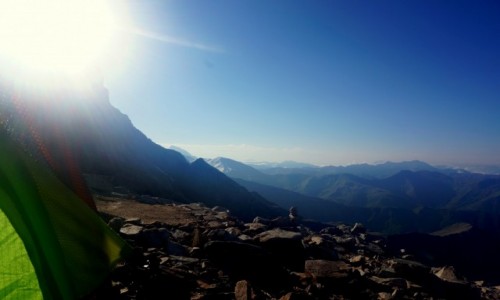 Zdjecie GRUZJA / kaukaz / Amarati Nest 3369m n.p.m. / Zatrzymani przez burz