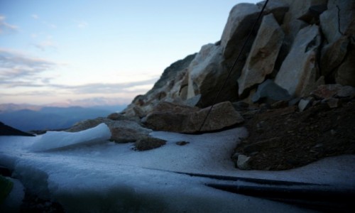Zdjecie GRUZJA / kaukaz / Amarati Nest 3369m n.p.m. / Zatrzymani przez burz