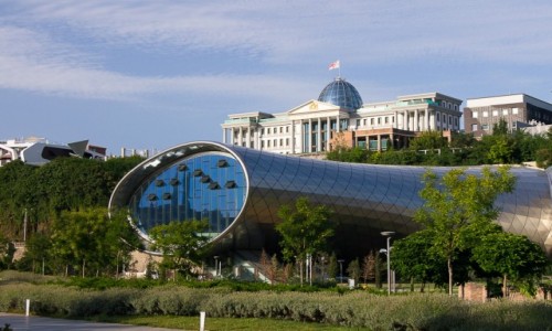 Zdjecie GRUZJA / Tbilisi / Tbilisi / Park Rike