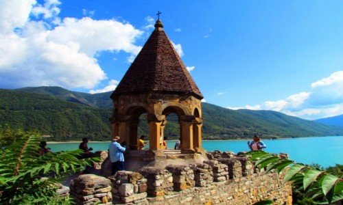 Zdjęcie GRUZJA / Gruzja / Ananuri / Twierdza nad  Aragwi