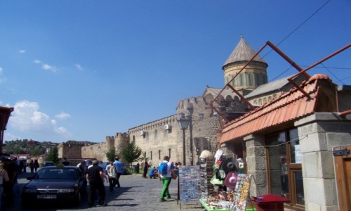 Zdjcie GRUZJA / Kaukaz / Mccheta  Gruzja / Mccheta (ang. Mtskheta) dawna stolica Gruzji